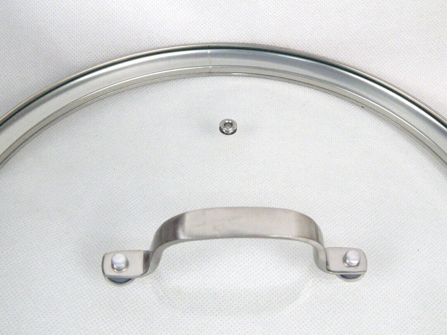 Livington Glasdeckel 28cm Pan Pot Pfannendeckel Kochtopfdeckel Edelstahl Glas