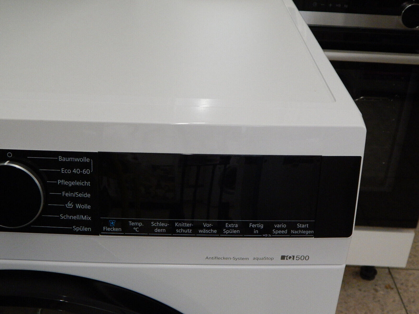 SIEMENS WG44G2MECO Waschmaschine iQ500, 9 kg, 1400 U/min Made in Germany