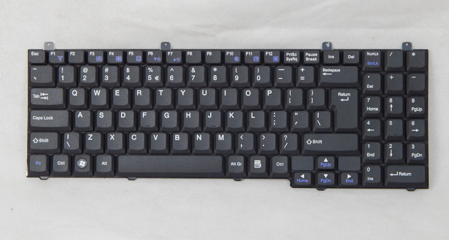 Laptop Tastatur Universal QWERTY Layout Laptoptastatur Notebook Einbau Tastatur