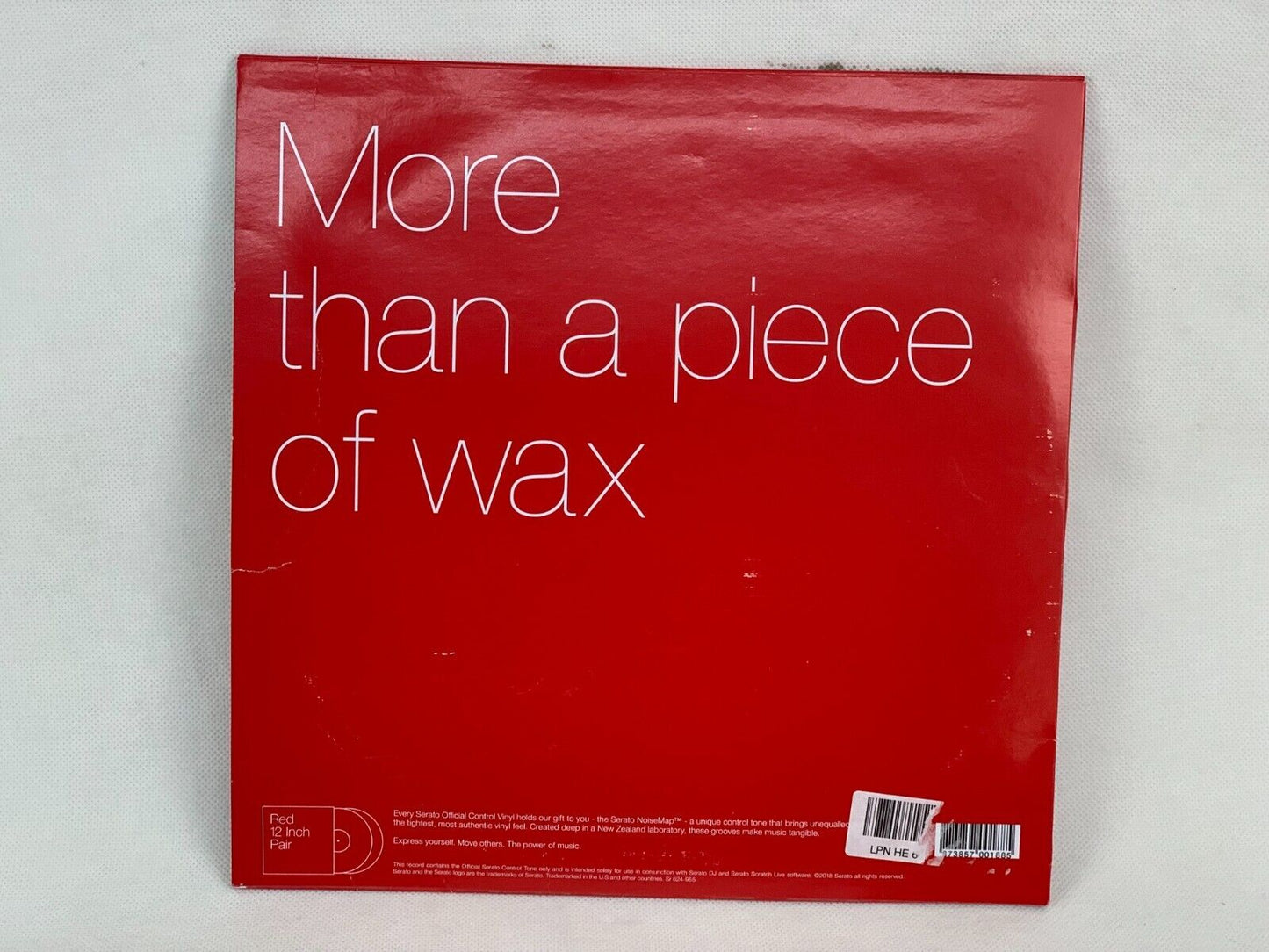 Serato - 12" Control Vinyl Performance-Serie Red