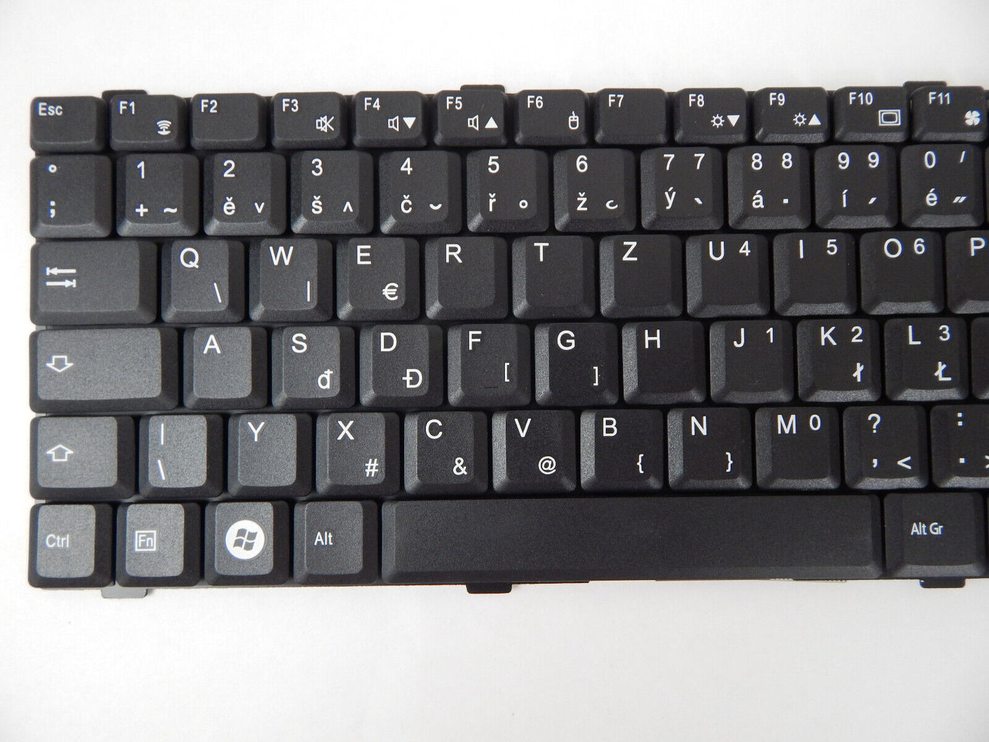 Tastatur QWERTZ Layout Universal Laptoptastatur Notebook Laptop Einbau Tastatur