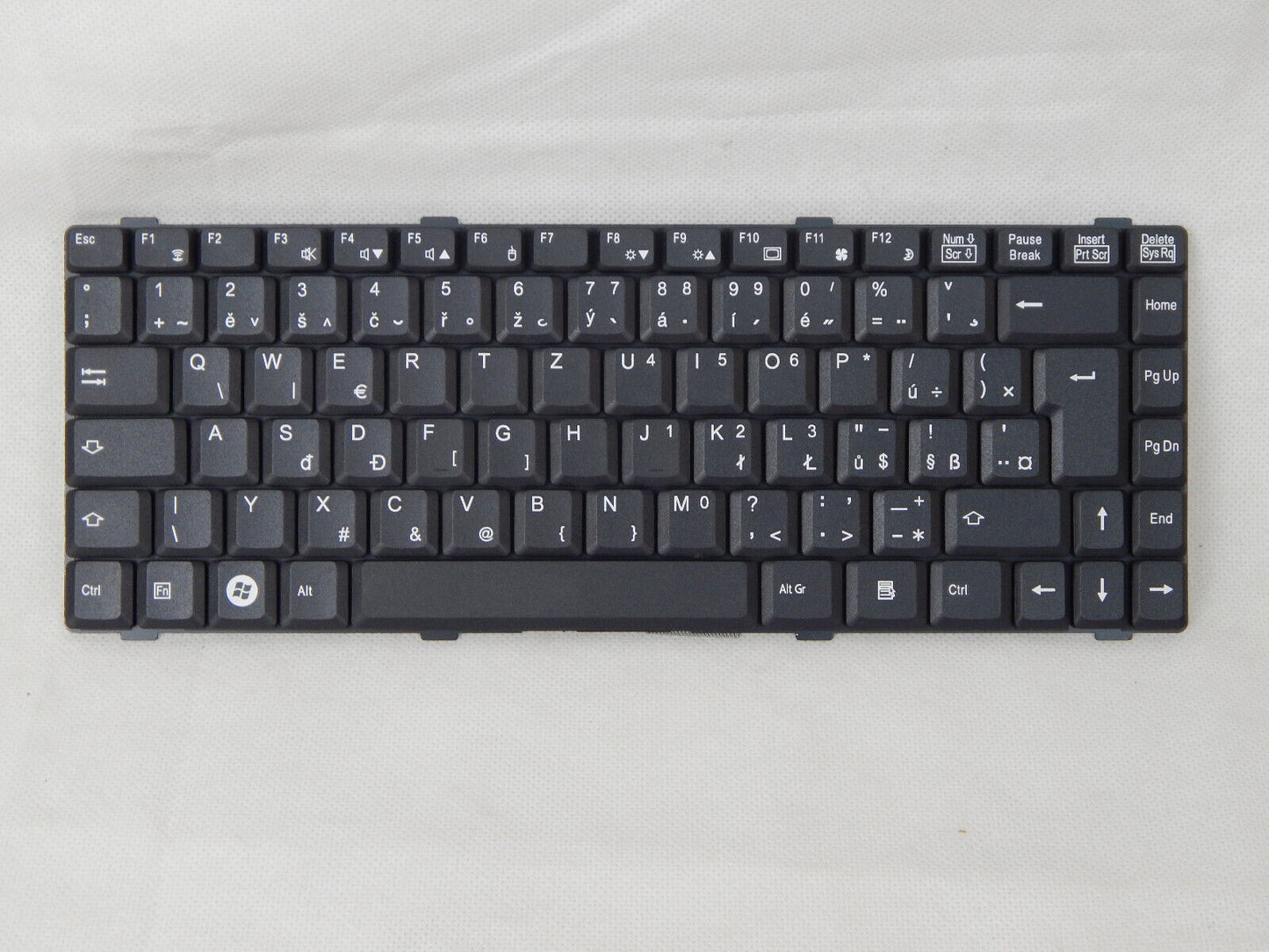 Tastatur QWERTZ Layout Universal Laptoptastatur Notebook Laptop Einbau Tastatur