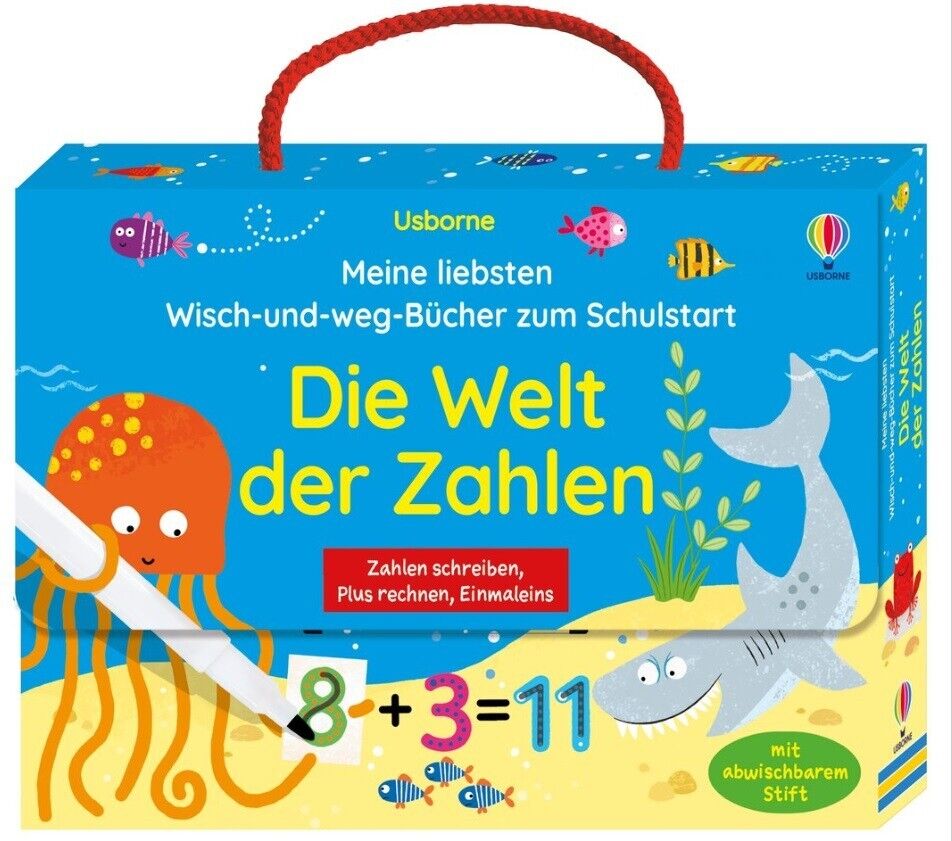 Meine liebsten Wisch-und-weg-Bücher zum Schulstart: Die Welt der Zahlen
