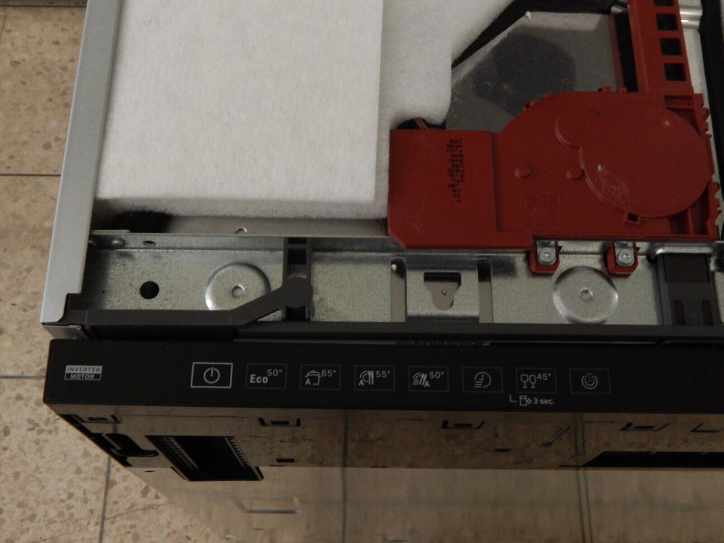 Bauknecht B7I HF60 TUC vollintegrierbarer Geschirrspüler 15 Maßgedecke Schwarz