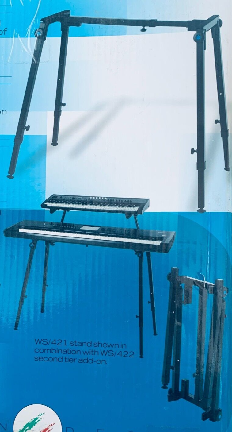 Quik Lok WS421 Keyboardständer, Schwarz