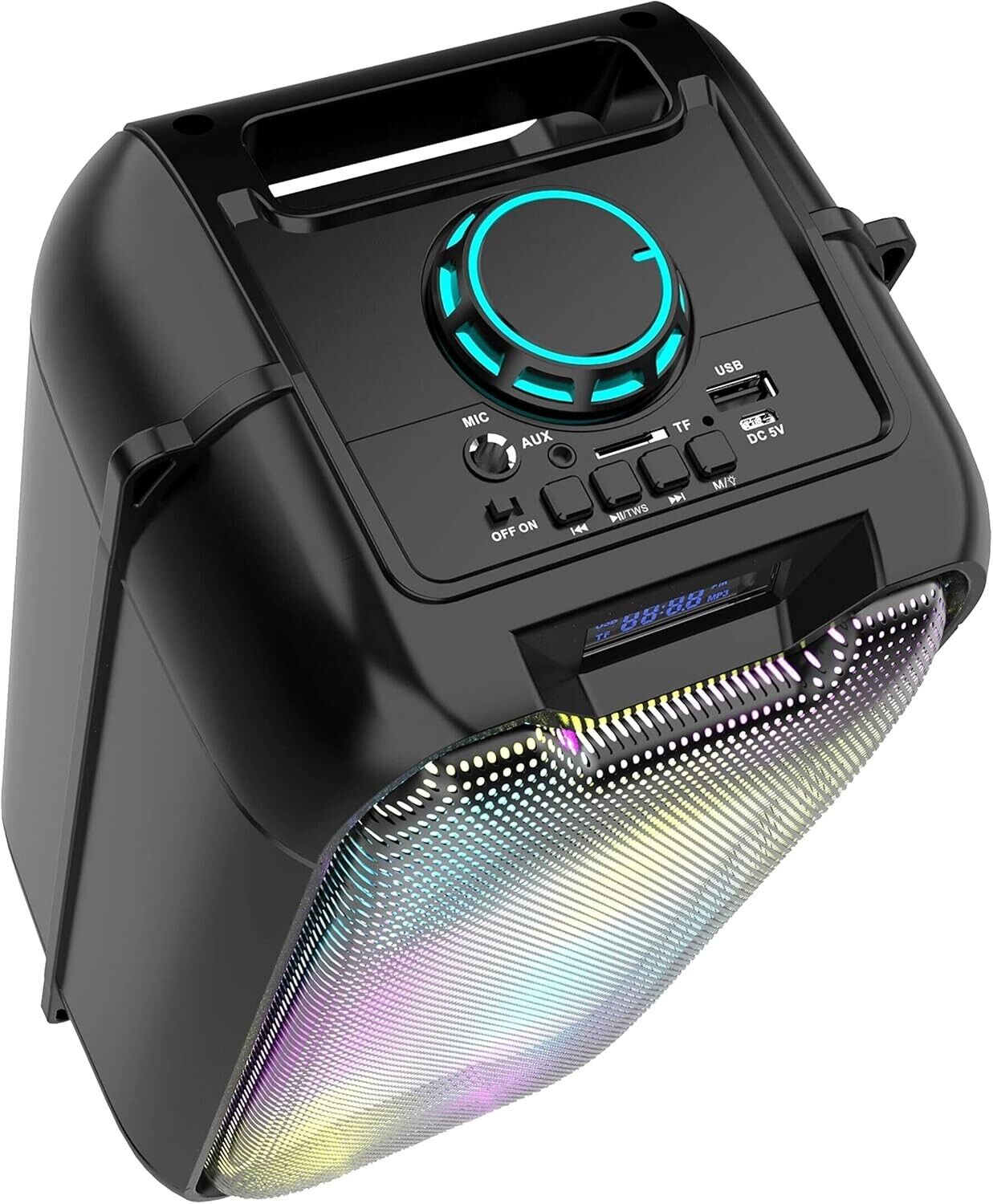 Sytech Lautsprecher Serie Microbeat 2 x 4, 15 W, rms / 120 peit, wiederaufladbar