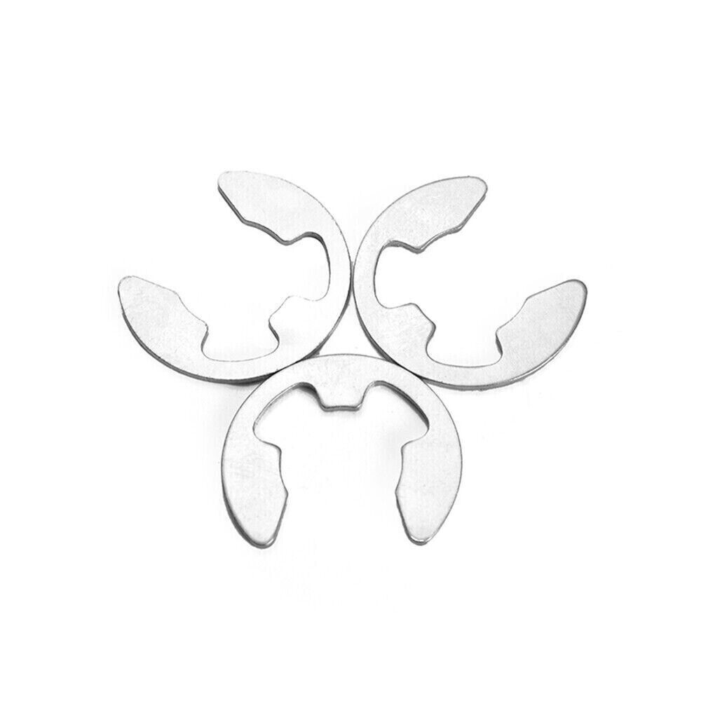 10 mm E-CLIP Außen Sicherungsring Sprengring für Welle DIN 6799 Edelstahl M10