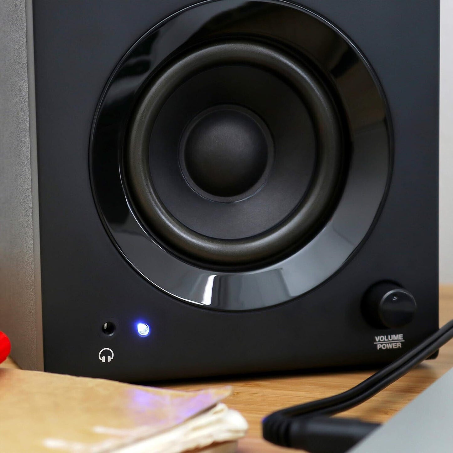 Alesis Elevate 3 MKII - Aktive Desktop-Studiolautsprecher für Heimstudios/Video