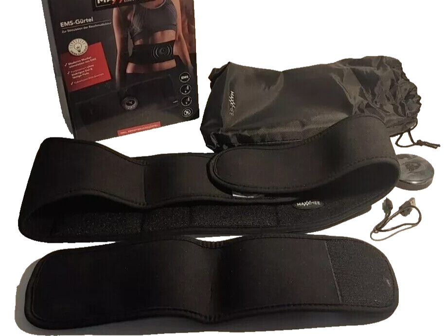EMS-Bauchmuskel-Gürtel, Trainingsgerät, Elektrisch, Muskelstimulation, Maxxmee