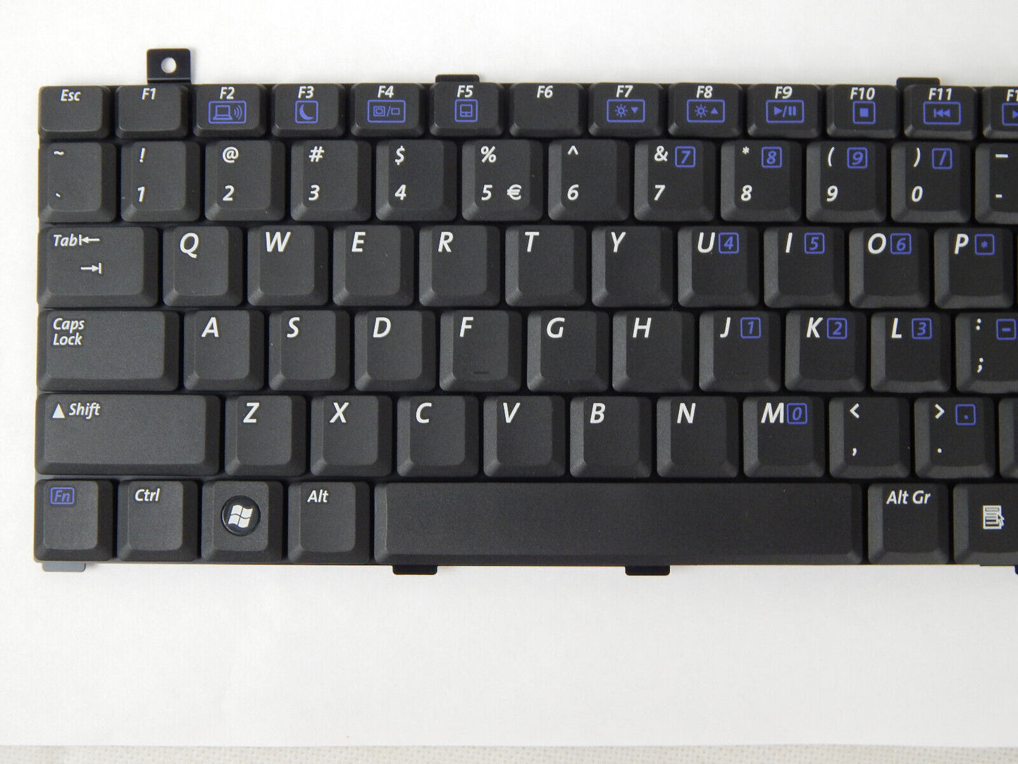 Laptop Tastatur Universal QWERTY Layout Laptoptastatur Notebook Einbau Tastatur