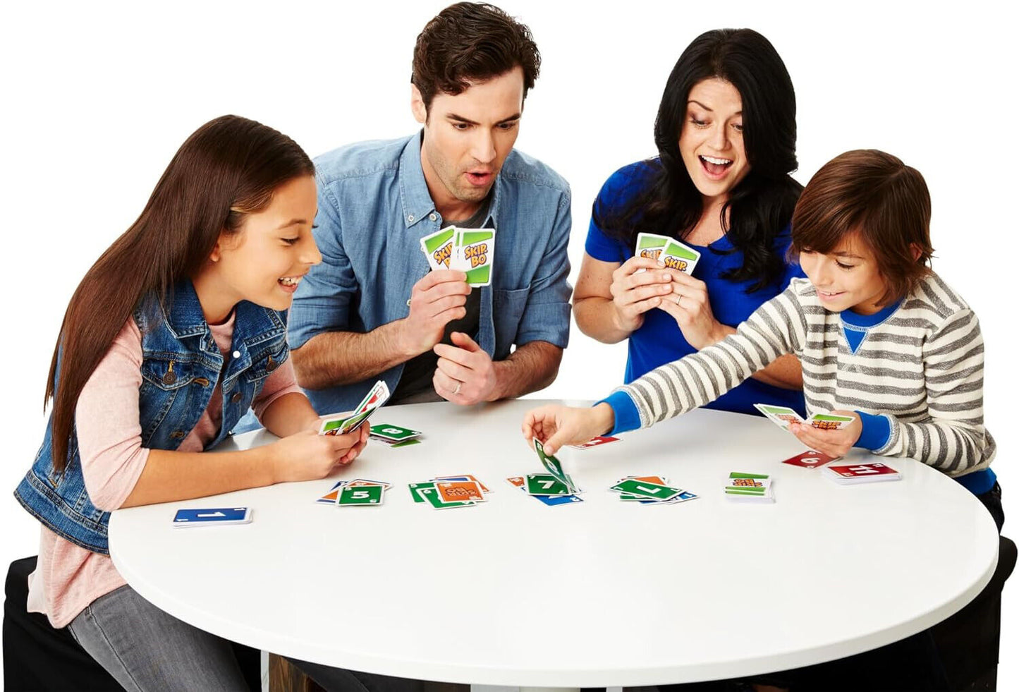 Mattel Games Skip-BO, Kartenspiele für die Famile, Perfekt als Kinderspiel, Reis