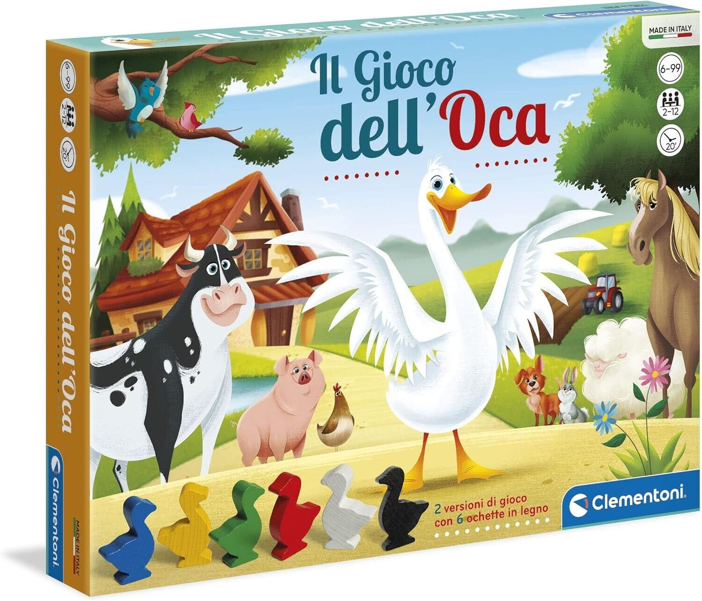 Clementoni Il Gioco Dell 'Oca – Brettspiel (Multi)