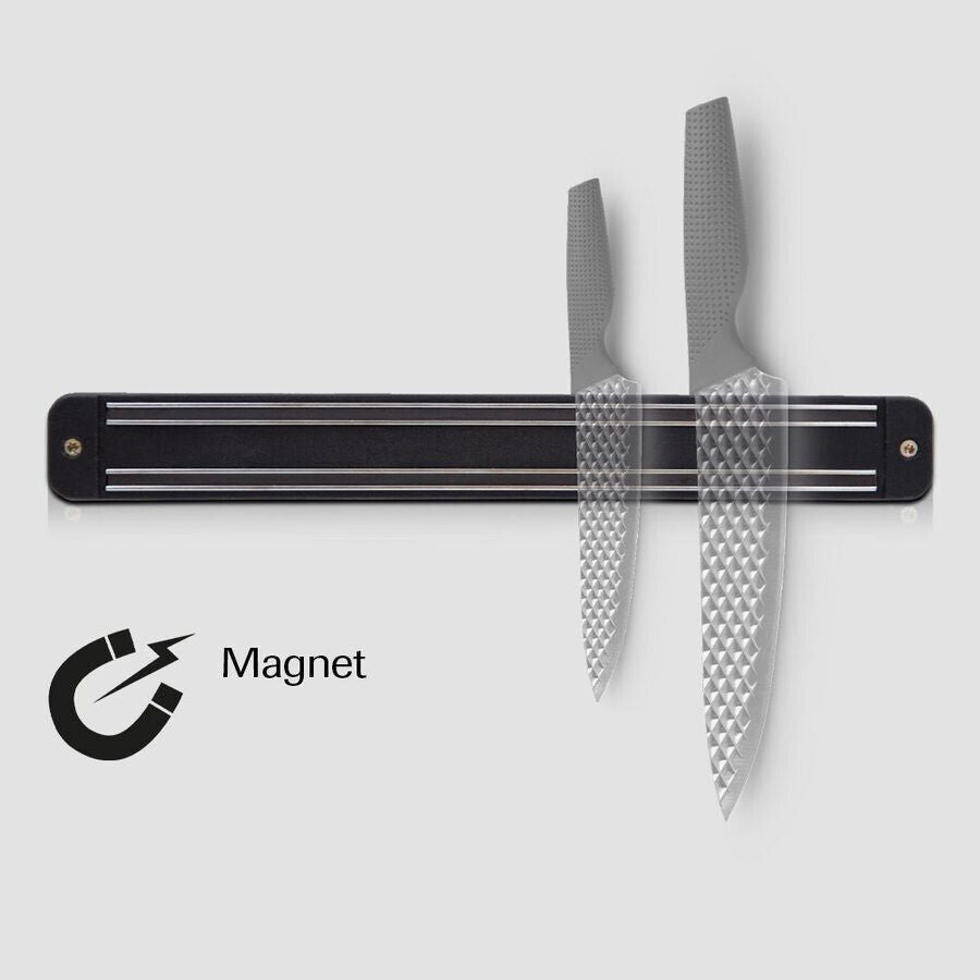 Harry Blackstone Magnetleiste für Messer Magnetische Messerleiste Aufbewahrung