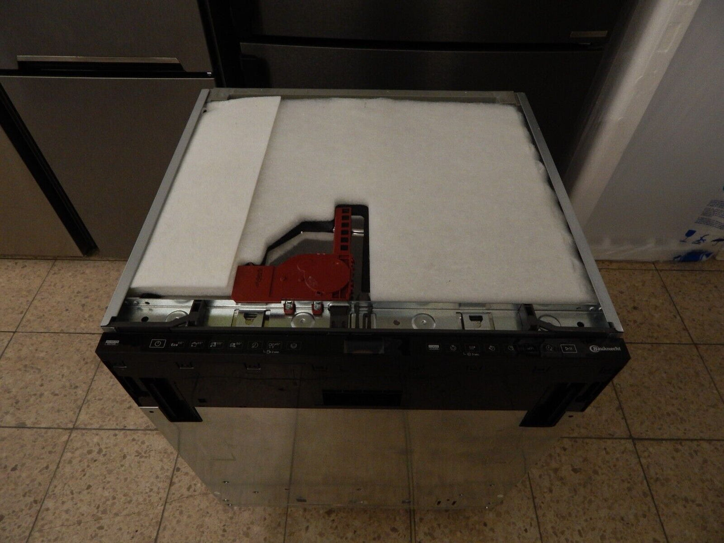 Bauknecht B7I HF60 TUC vollintegrierbarer Geschirrspüler 15 Maßgedecke Schwarz