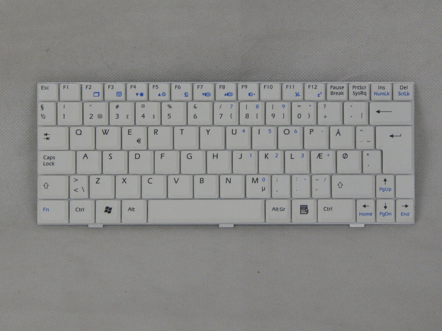Laptop Tastatur Universal QWERTY Layout Laptoptastatur Notebook Einbau Tastatur