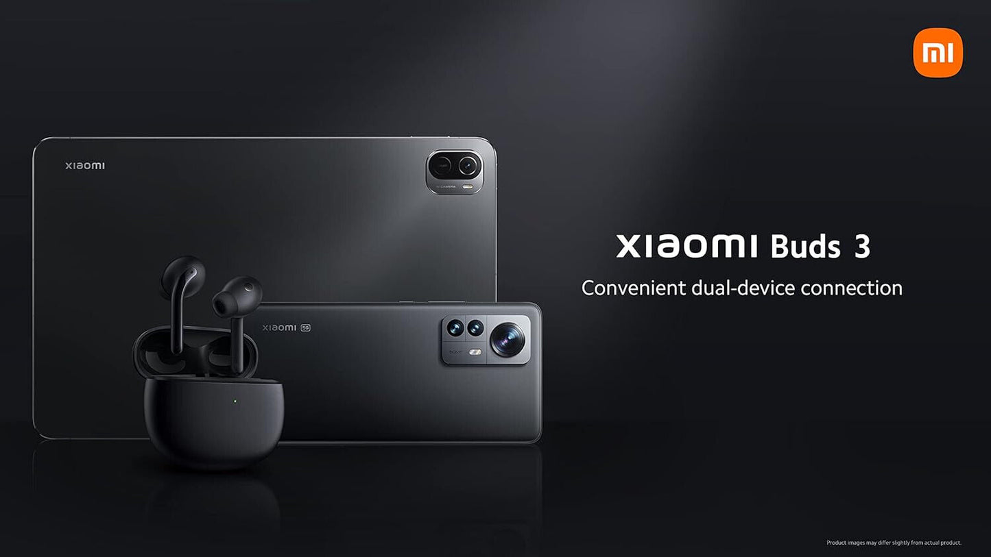 Xiaomi Buds 3 Bluetooth In-Ear Kopfhöhrer (Aktive Geräuschunterdrückung) Schwarz