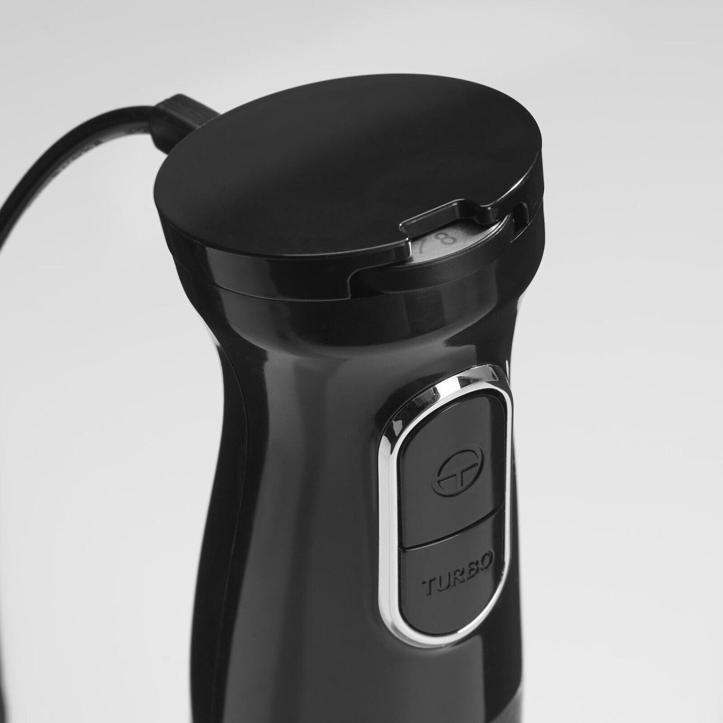 Power Stabmixer-Set 1500 Watt Edelstahl Inklusive 0,7L Rührbecher und Rührbesen