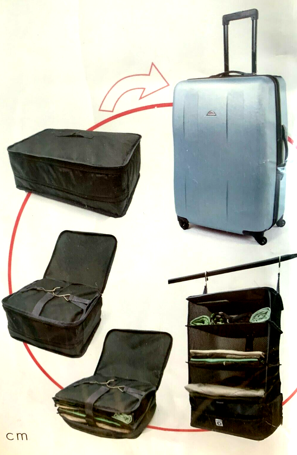 Reisetasche zum Aufhängen