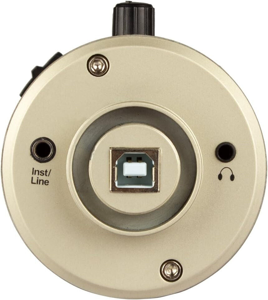 ICON U24 USB Kondensator-Mikrofon Mikrofon Microfon für Podcast in Gold