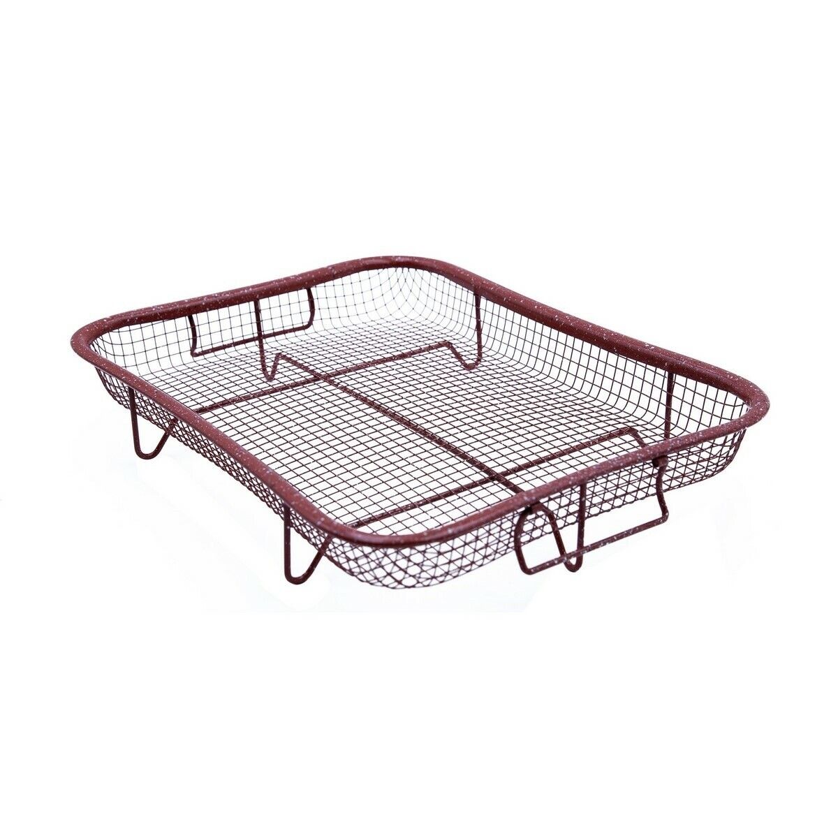 Livington Super Crisper, Bräter 3-fach antihaftbeschichtet Backofen-Grillkorb
