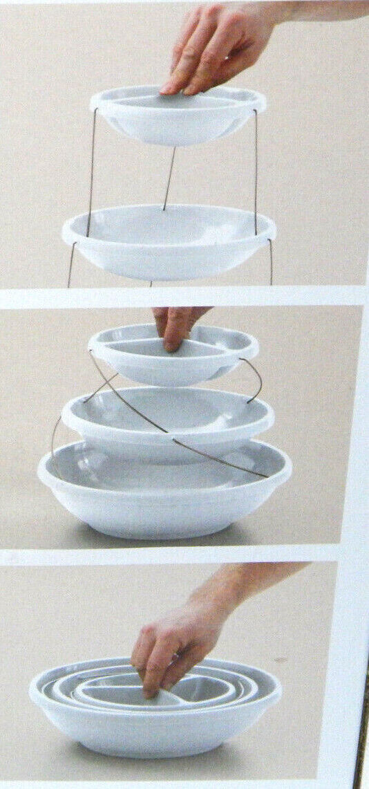 InnovaGoods Zusammenklappbare Schälchen
