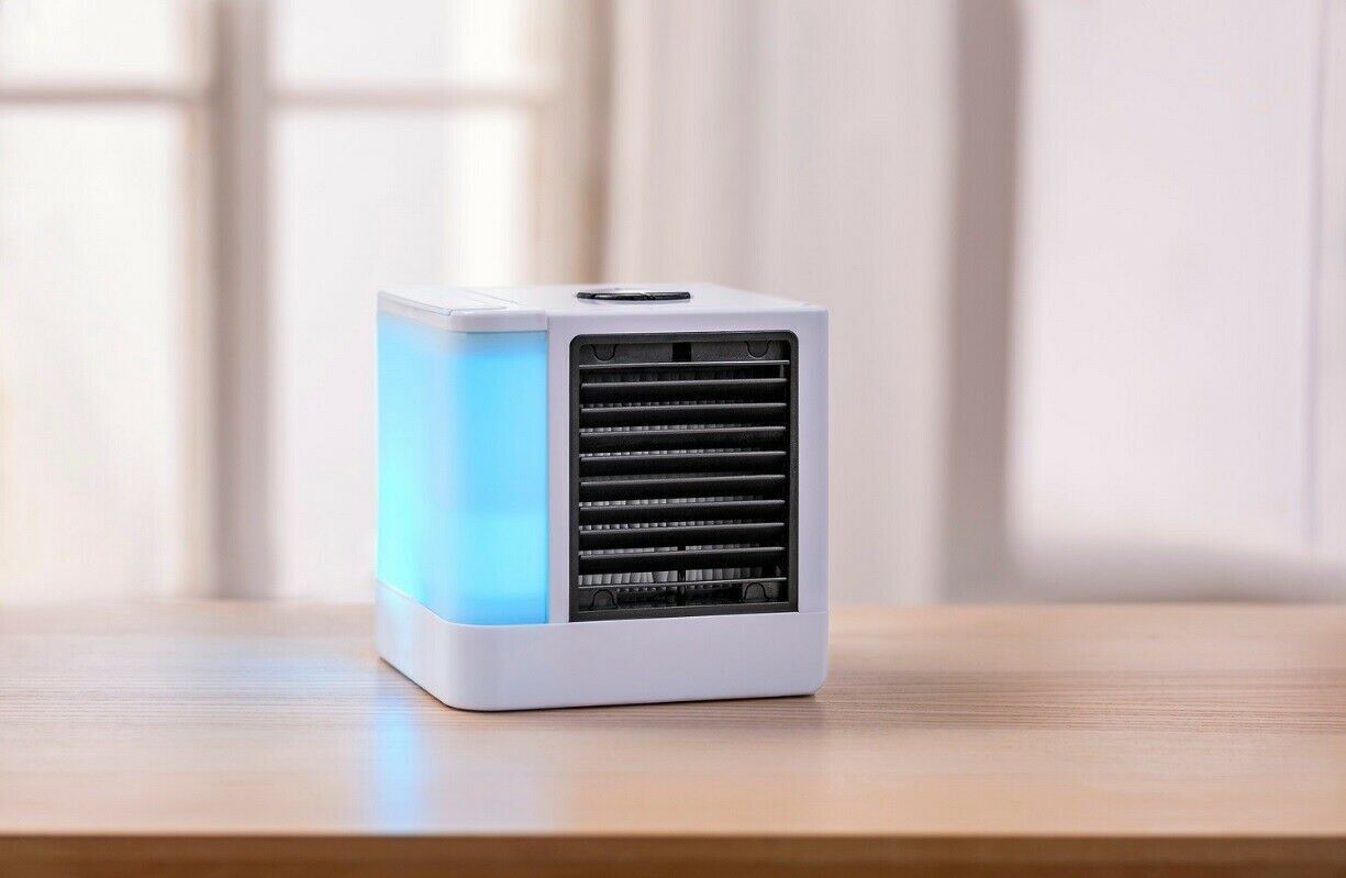 Verdunstungskühler Breeze Tragbarer USB Mini Kühlerlüfter Klimaanlage Ventilator