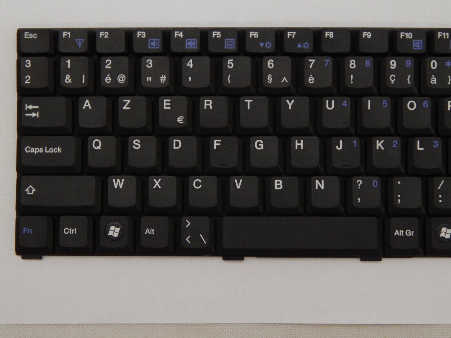 Laptop Tastatur Universal AZERTY Layout Laptoptastatur Notebook Einbau Tastatur