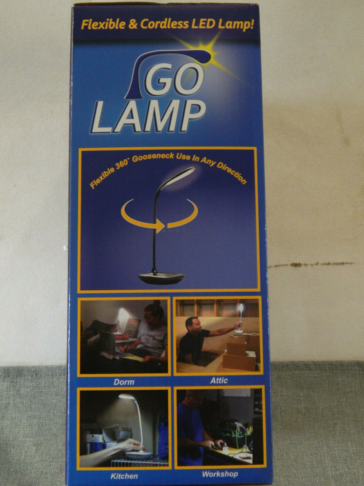 Schreibtischlampe LED Touch Lampe in Grau Berührungssensor, Verstellbar