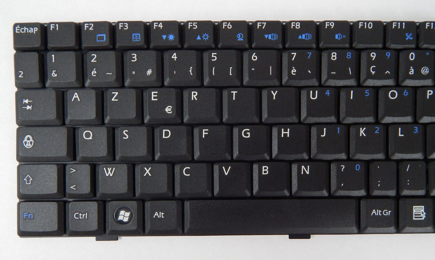 Laptop Tastatur Universal AZERTY Layout Laptoptastatur Notebook Einbau Tastatur