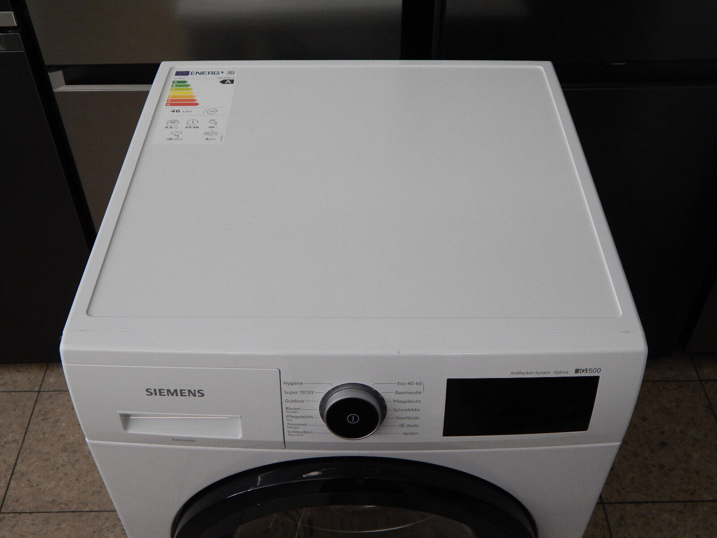 Siemens WM14URECO2 Waschmaschine 9 kg Antiflecken-System waterPerfect Plus iQ500