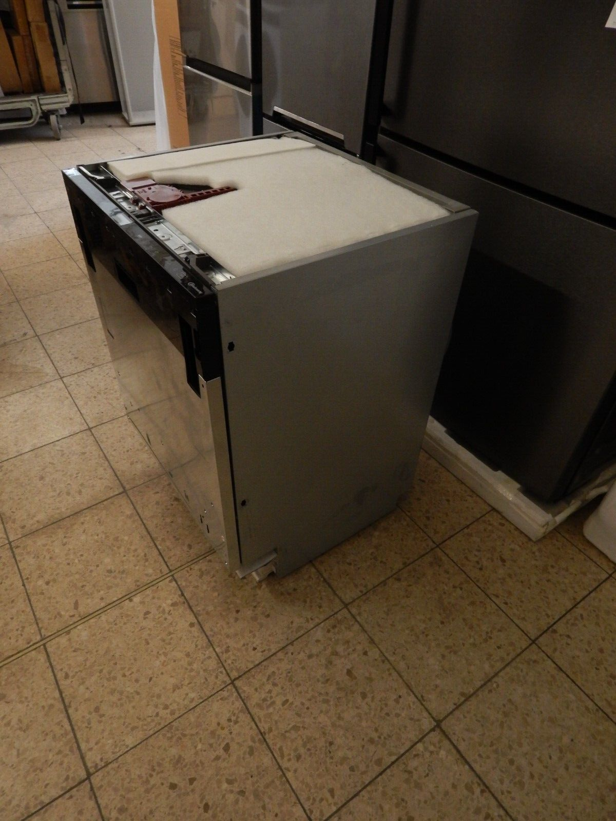Bauknecht B7I HF60 TUC vollintegrierbarer Geschirrspüler 15 Maßgedecke Schwarz