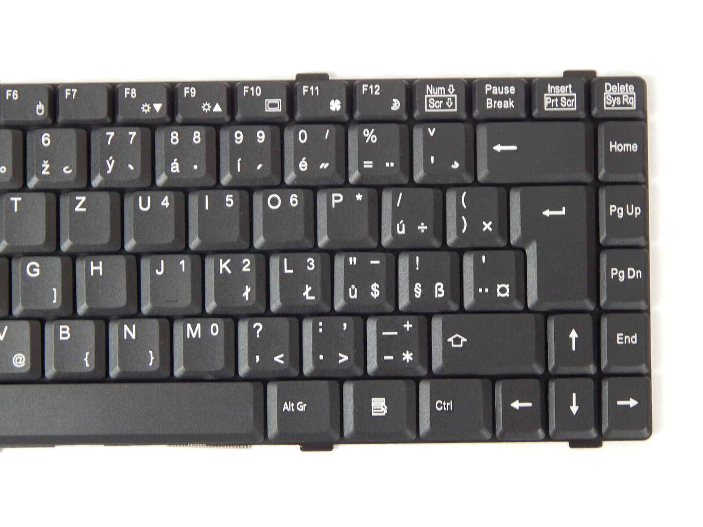 Tastatur QWERTZ Layout Universal Laptoptastatur Notebook Laptop Einbau Tastatur