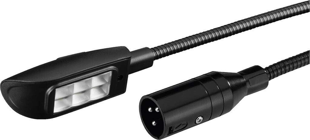 Monacor GNL-454XLR LED Pultleuchte, 45cm, 6x COB LED, XLR 4pol