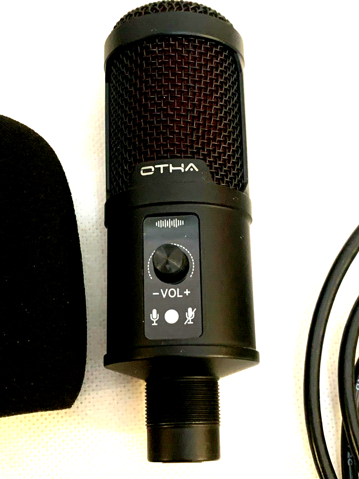 BM-65 USB-Kondensatormikrofon Streaming/Studio + Armstütze