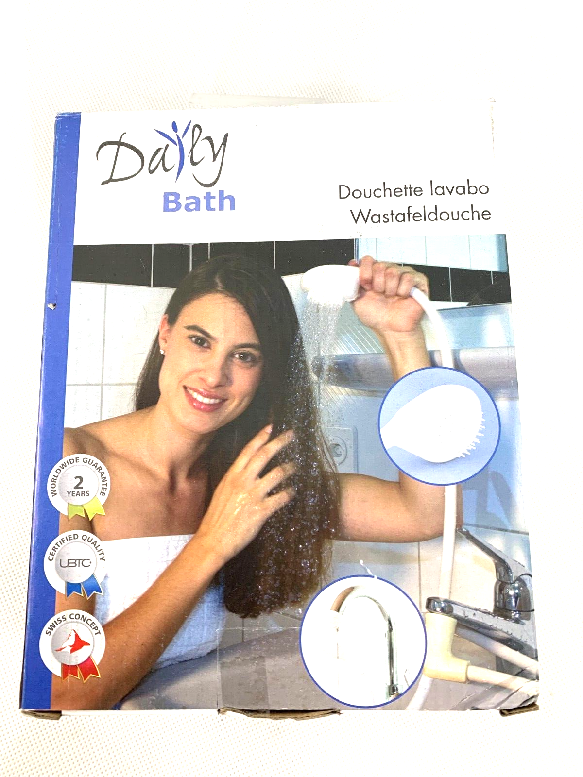 Daily Haarwasch-Tablett und Lavabo-Dusche