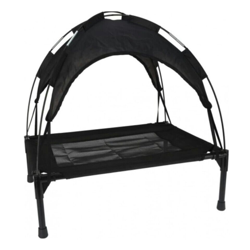 Pets Collection Tierbett/Haustierzelt 60x45 cm Schwarz