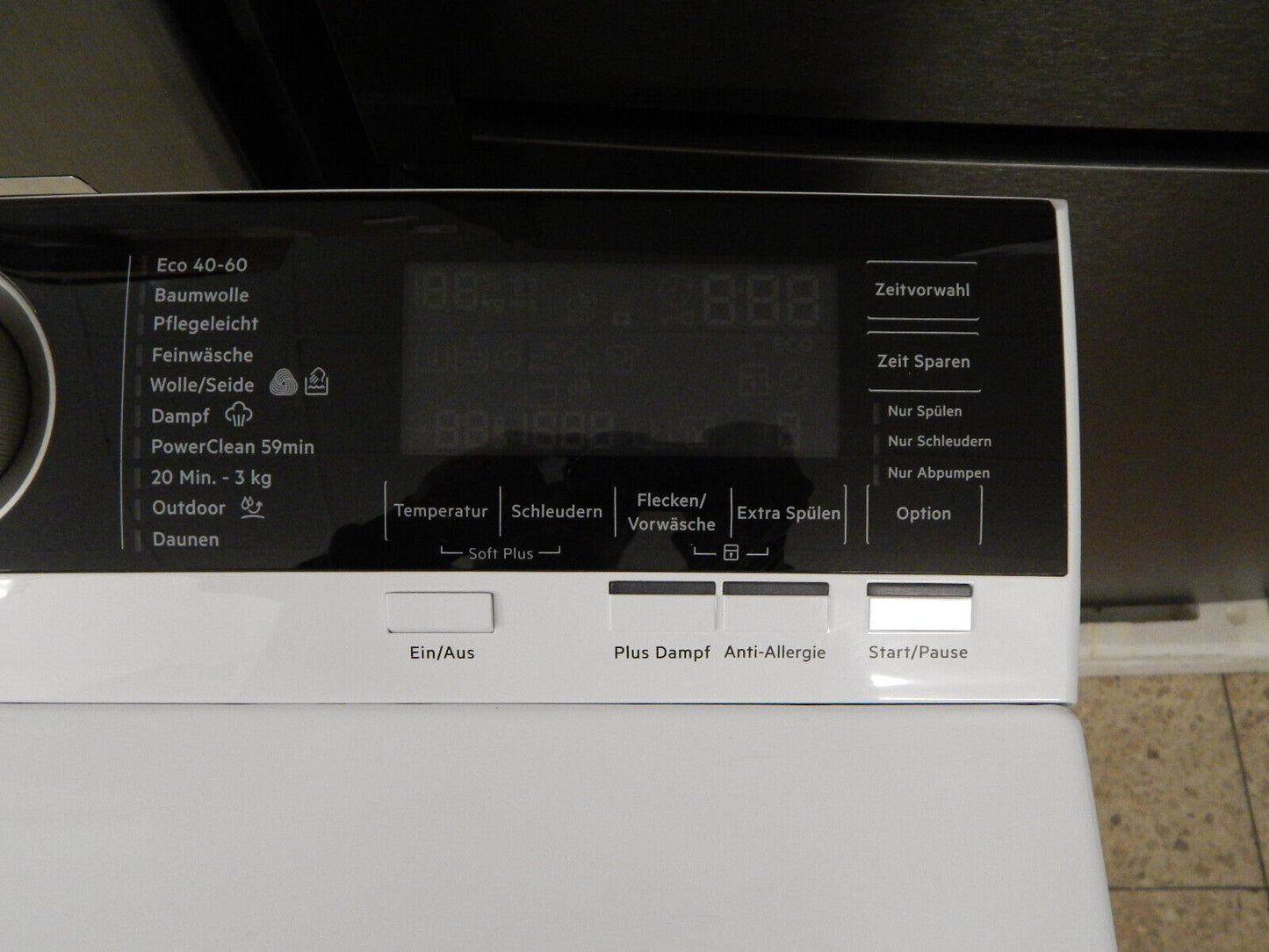 AEG Waschmaschine Toplader 8000 LTR8A36STL Mengenautomatik 1300 U/min Weiß 6kg
