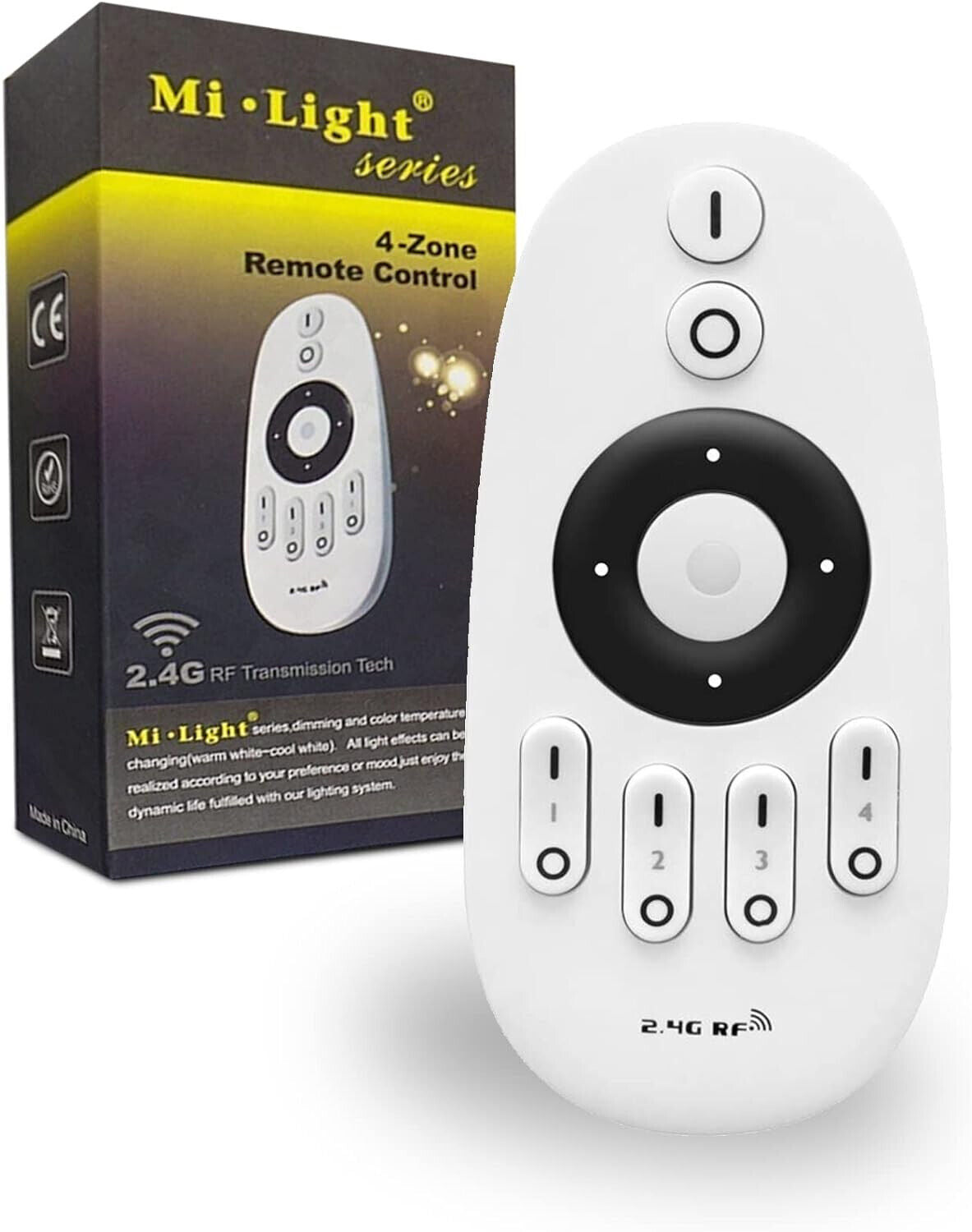 Fernbedienung für WL5, FUT03 & LGIDTECH FUT035 Miboxer WW+CW LED-Lichtstreifen,