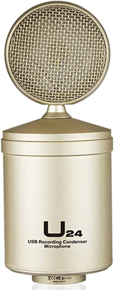 ICON U24 USB Kondensator-Mikrofon Mikrofon Microfon für Podcast in Gold