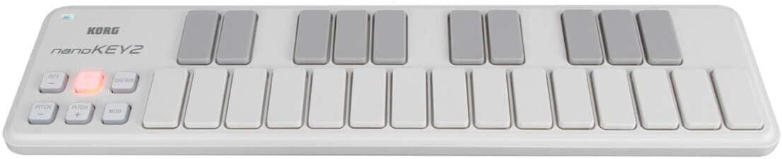 Korg KOH Nanokey2-WH 25 Hinweis USB-Tastatur Schwarz