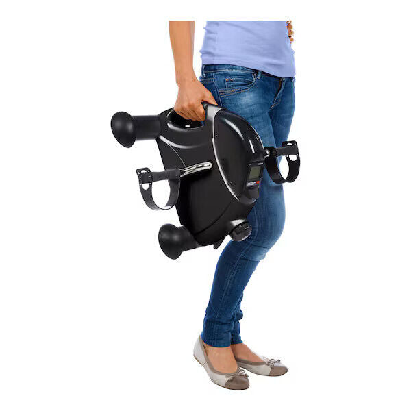 Heimtrainer Mini-Bike in Schwarz Mini-Heimtrainer 100kg Sport Fitness Trainer