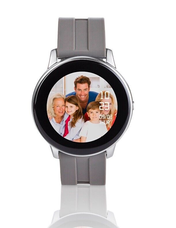 Fitnessuhr mit Full Touch Display Aktivitätstracker Fitness Armband
