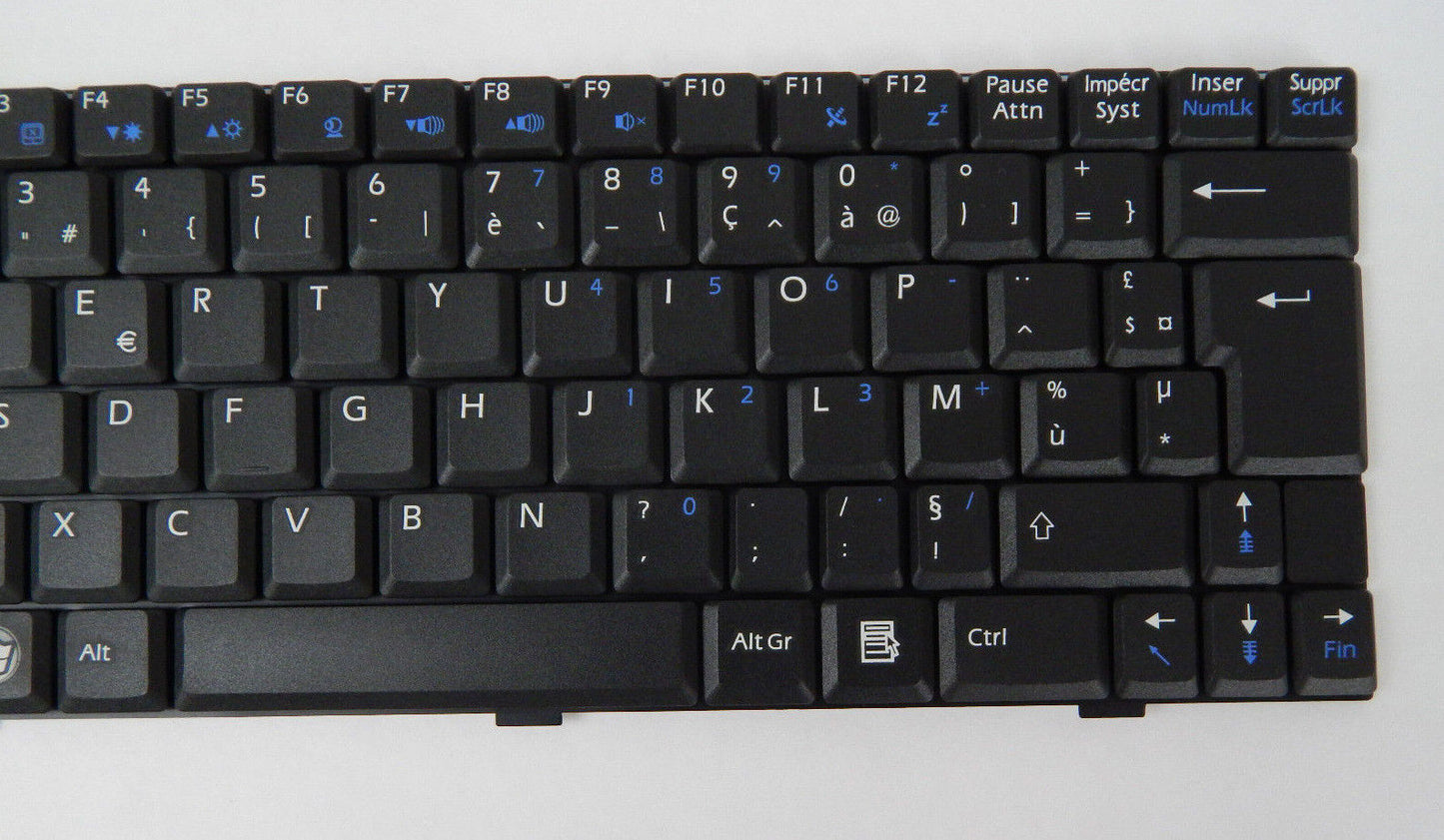 Laptop Tastatur Universal AZERTY Layout Laptoptastatur Notebook Einbau Tastatur