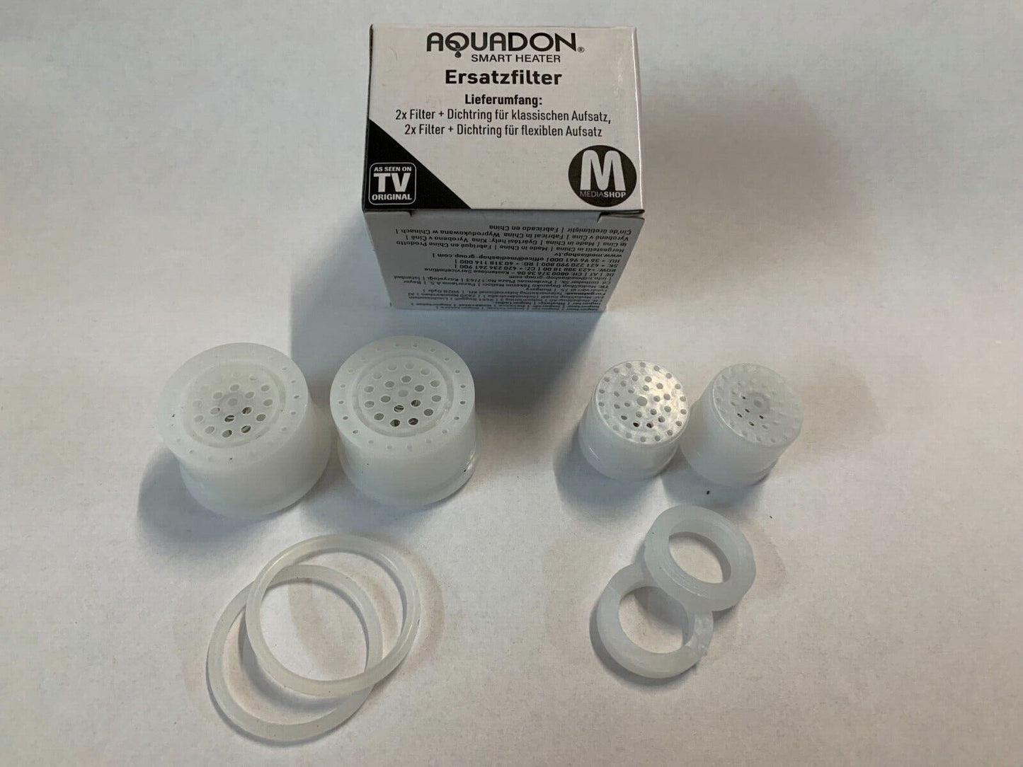 Aquadon SmartHeater Ersatzfilter Durchlauferhitzer Ersatz Filter Aufsatz
