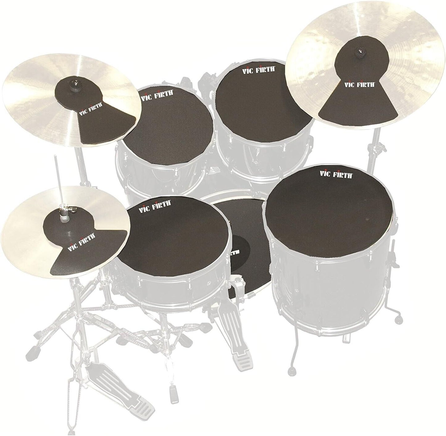 Vic Firth Drum Mutes 12/13/14/16/22