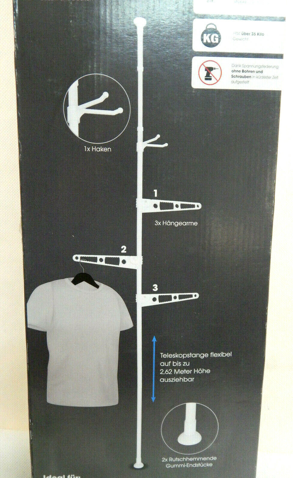 Livington Laundry Tree Wäschestange Wäscheständer & TecTro Dampfer Dampfer