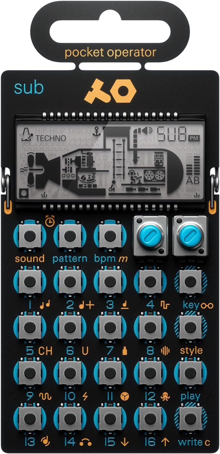 Teenage Engineering PO-14 Sub Pocket Operator - Bass-Synthesizer