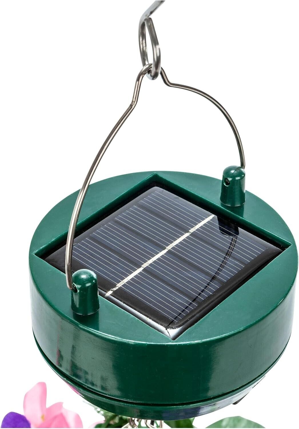 Solar-Hängedeko Blütenzauber 3-farbig