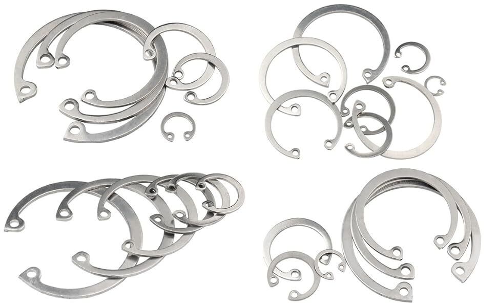 Sicherungsring M8 bis M20 DIN 472 Innen, Seegering, Edelstahl A2, 8mm - 20mm