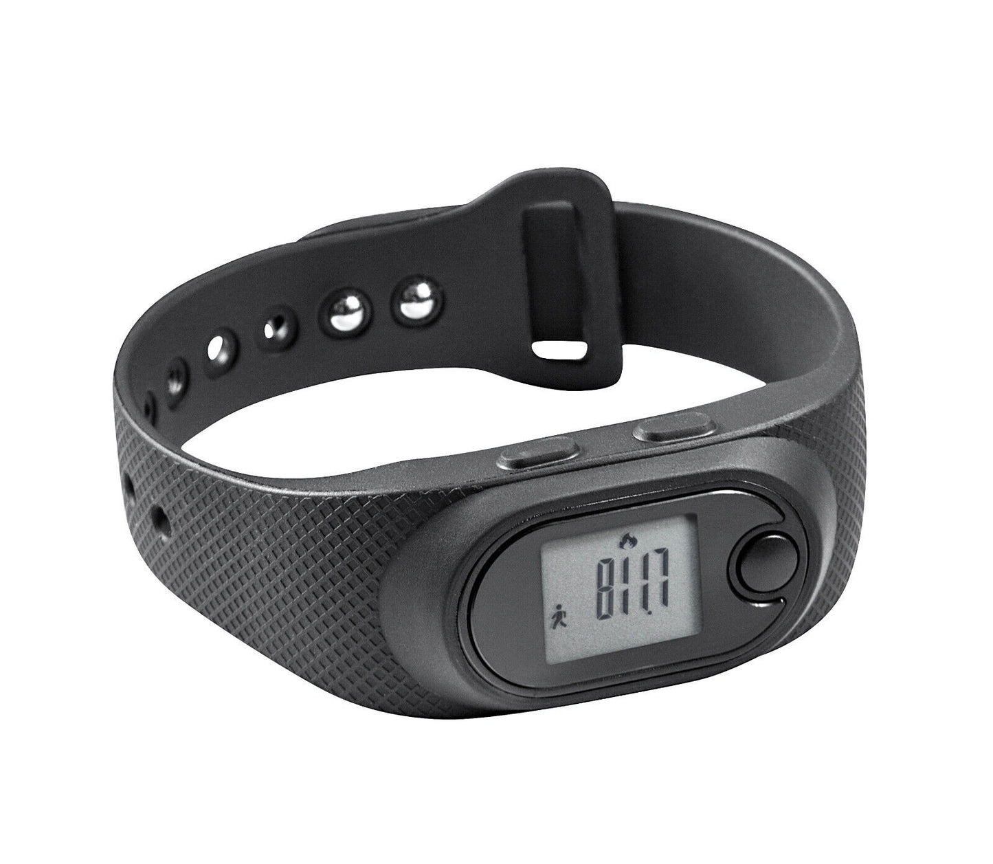 Fitnessarmband 2in1 Fitnesstracker Schrittzähler Fitnessuhr Smartwatch Training